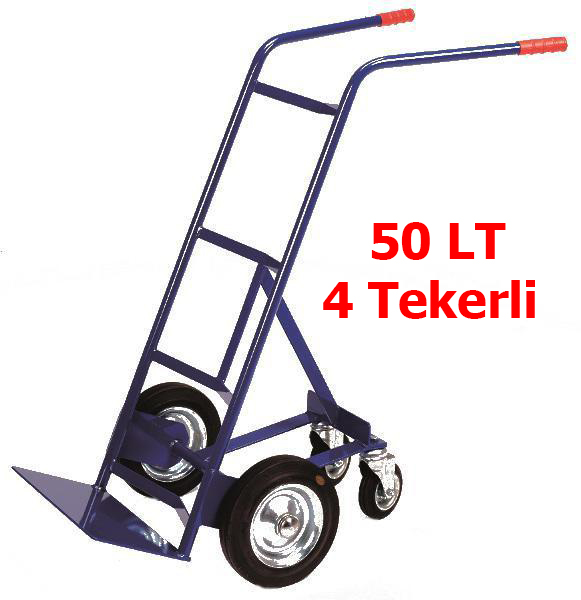 4 Tekerlekli 50 LT Tüp Taşıma Arabası TPL7